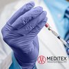 Meditex Meditex G1 (Case), Nitrile Exam Gloves, 4 mil Palm, Nitrile, Powder-Free, XL, 1 PK, Violet Blue XL